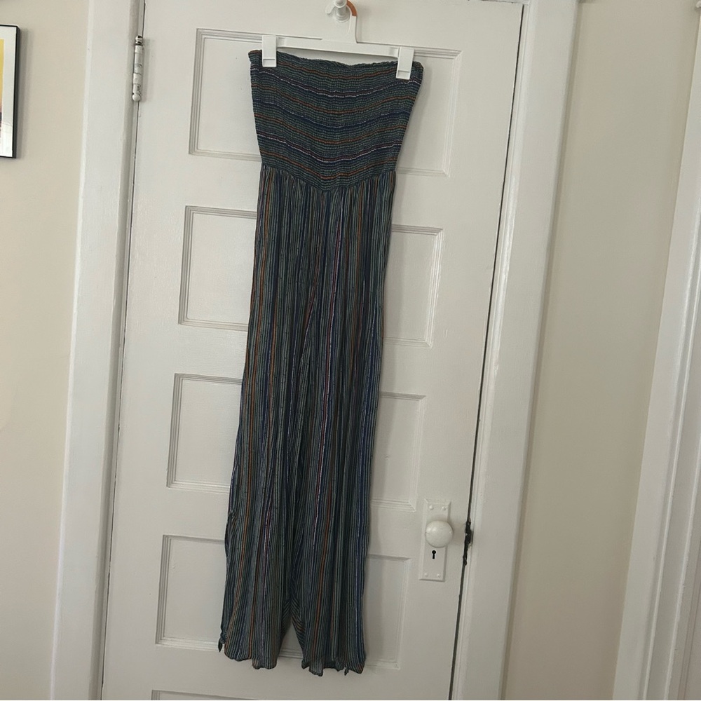 Urban Outfitters Striped Jumpsuit